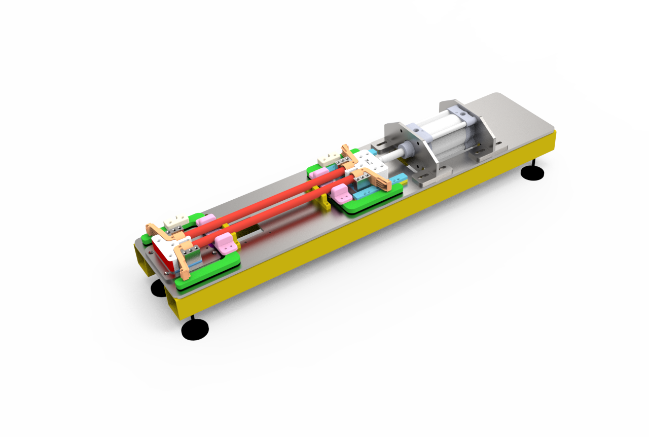 Deuvel pers dubbelsysteem
